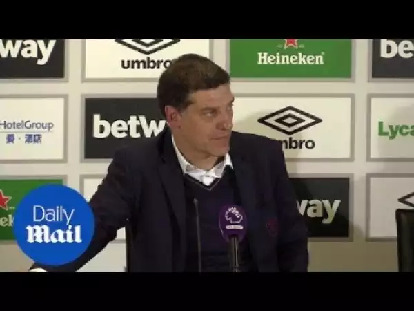 Video: Slaven Bilic Apologise To West Ham Fans After Humiliating Defeat
